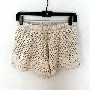 Ibiza Crochet Shorts US4